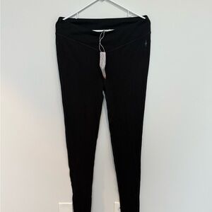 Smartwool Black Wool Leggings